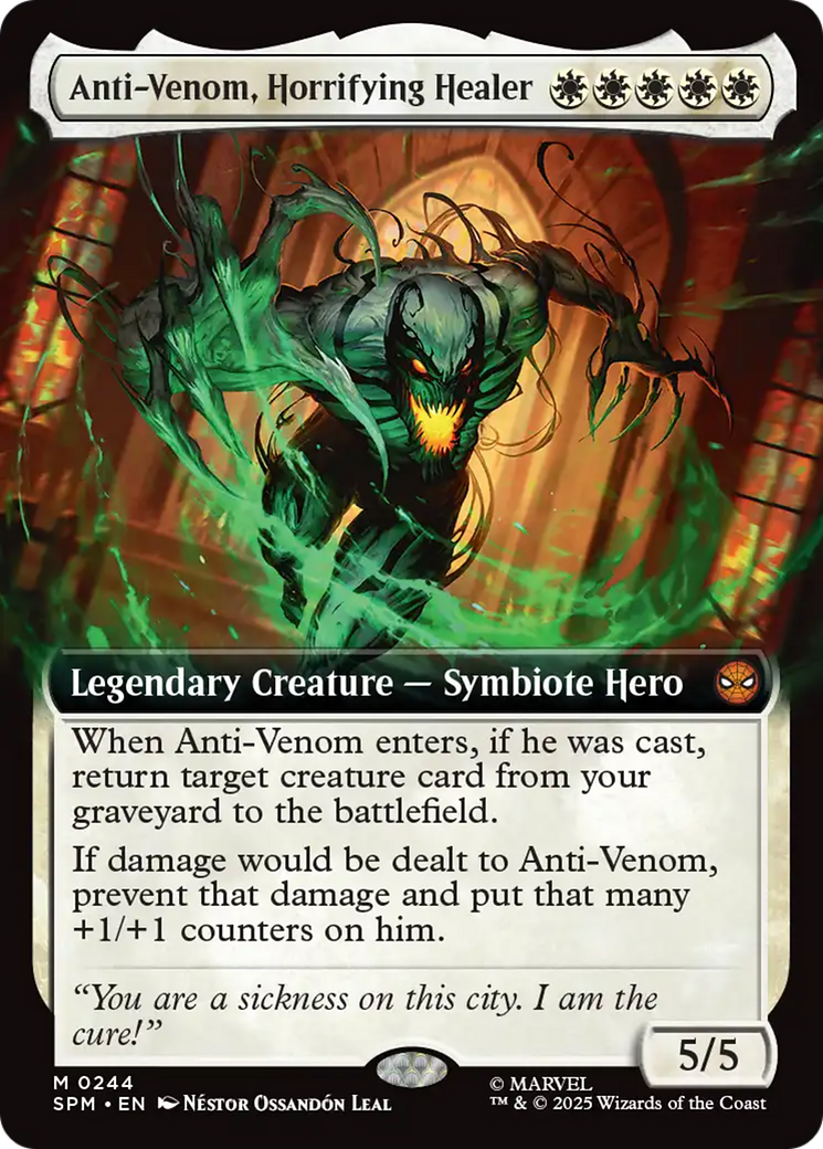 Anti-Venom, Horrifying Healer (Extended Art) [Marvel's Spider-Man] | Lots Moore NSW