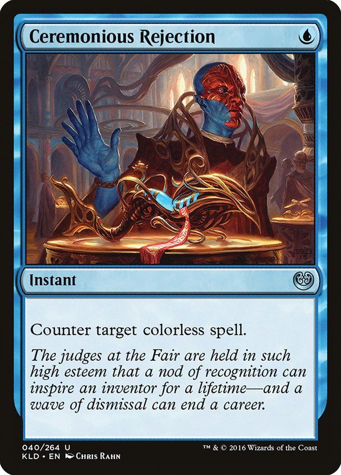 Ceremonious Rejection [Kaladesh] | Lots Moore NSW