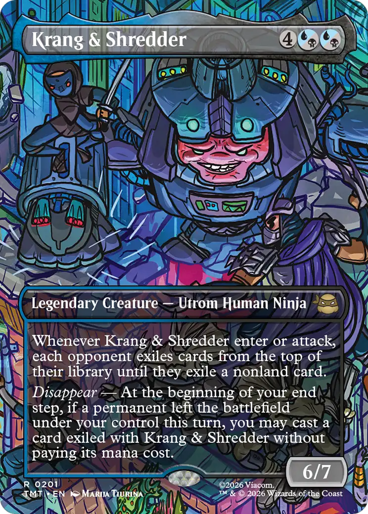 Krang & Shredder (Borderless) [Teenage Mutant Ninja Turtles] | Lots Moore NSW