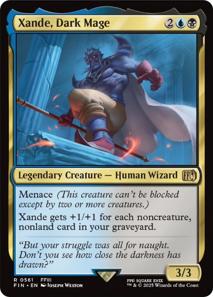 Xande, Dark Mage [FINAL FANTASY] | Lots Moore NSW