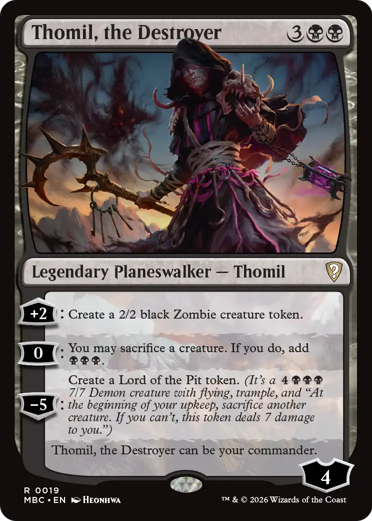 Thomil, the Destroyer [Mystery Booster: Commander Edition] | Lots Moore NSW