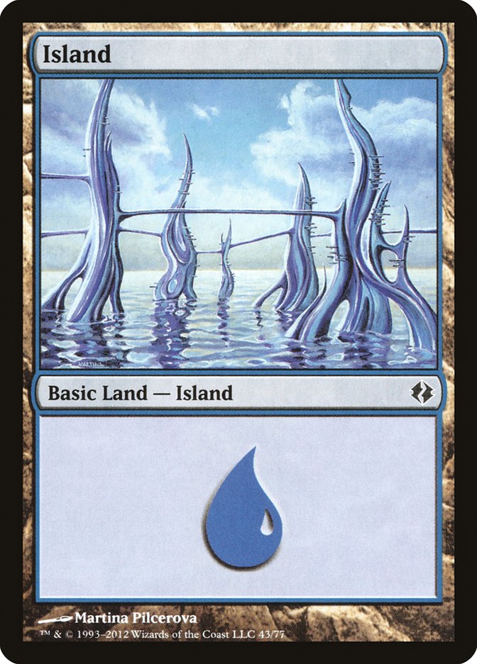 Island (43) [Duel Decks: Venser vs. Koth] | Lots Moore NSW