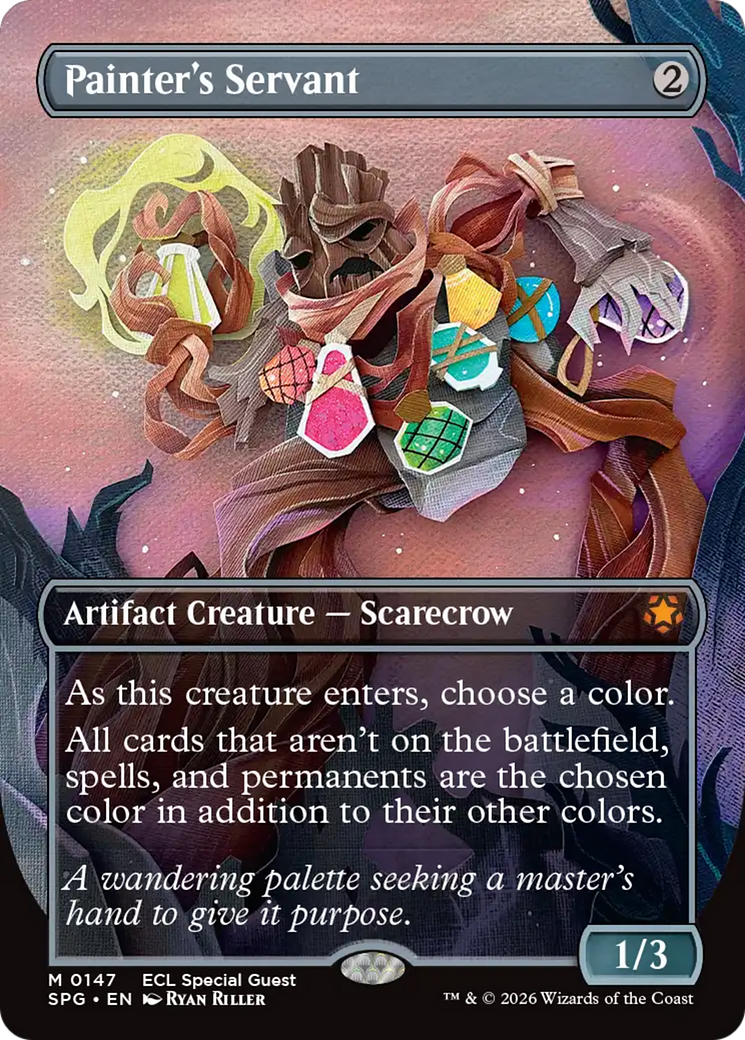 Painter's Servant (Borderless) [Lorwyn Eclipsed Special Guests] | Lots Moore NSW