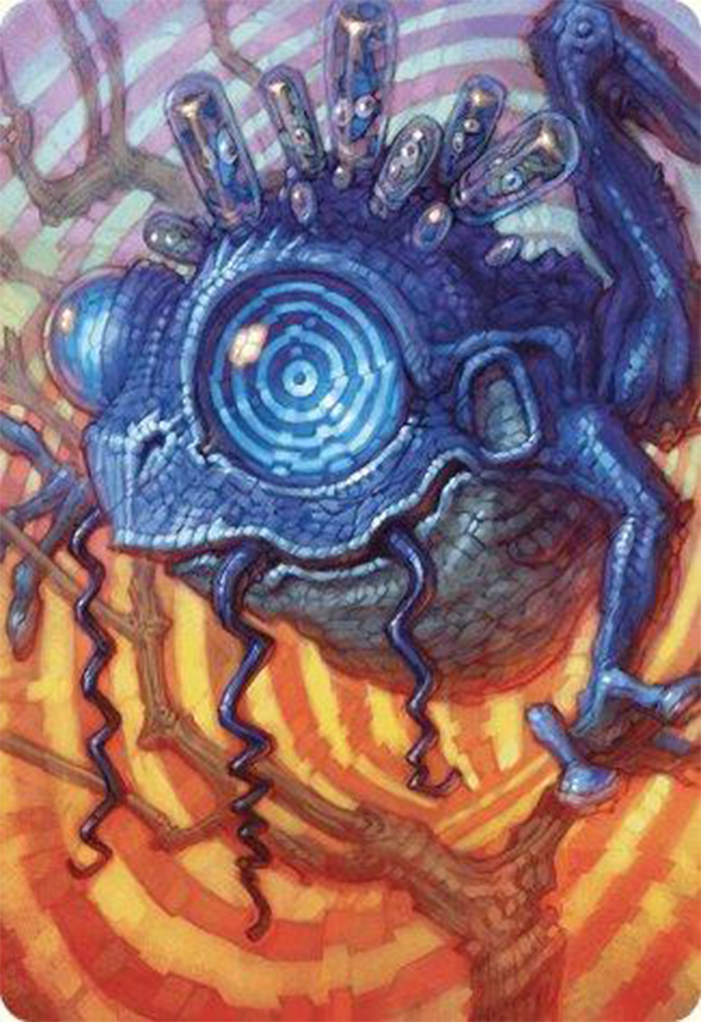 Psychic Frog Art Card [Modern Horizons 3 Art Series] | Lots Moore NSW