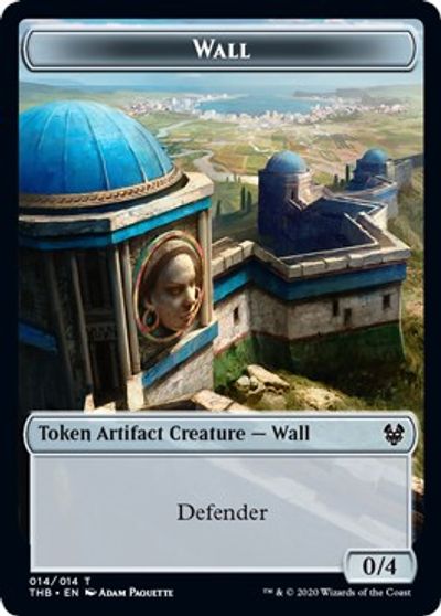 Pegasus // Wall Double-Sided Token [Challenger Decks 2021 Tokens] | Lots Moore NSW