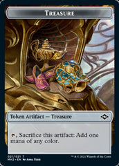 Bird // Treasure (21) Double-Sided Token [Modern Horizons 2 Tokens] | Lots Moore NSW