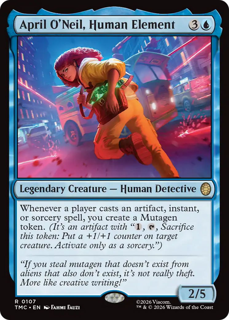 April O'Neil, Human Element [Teenage Mutant Ninja Turtles Commander] | Lots Moore NSW