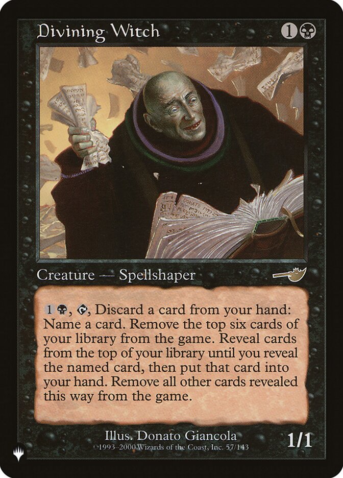 Divining Witch [The List] | Lots Moore NSW