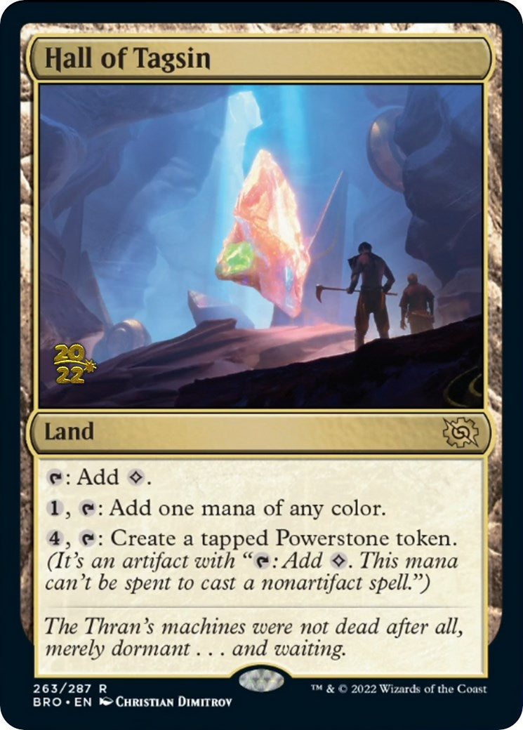 Hall of Tagsin [The Brothers' War Prerelease Promos] | Lots Moore NSW