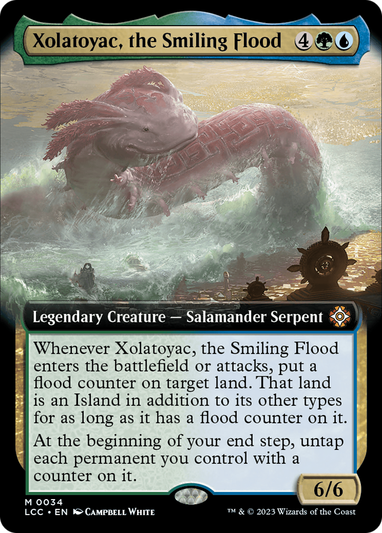 Xolatoyac, the Smiling Flood (Extended Art) [The Lost Caverns of Ixalan Commander] | Lots Moore NSW