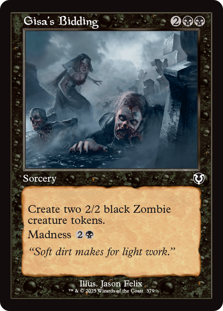 Gisa's Bidding (Retro Frame) [Innistrad Remastered] | Lots Moore NSW
