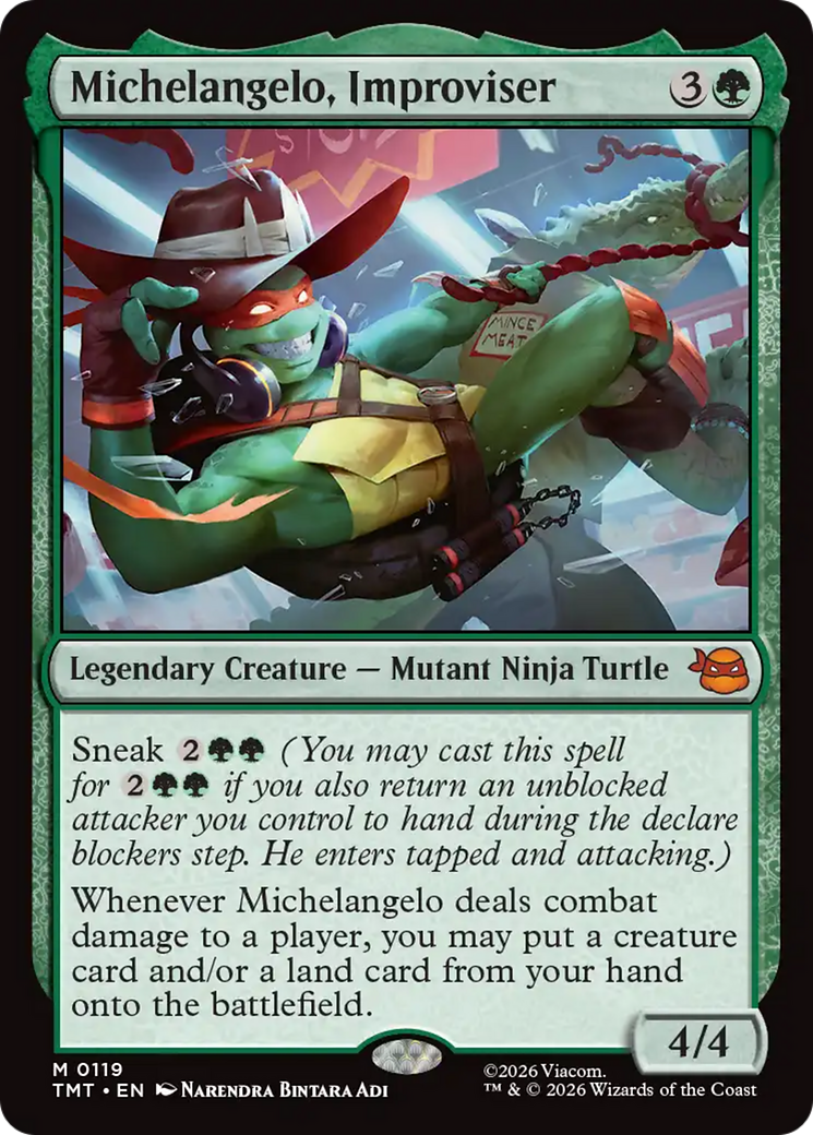 Michelangelo, Improviser [Teenage Mutant Ninja Turtles] | Lots Moore NSW