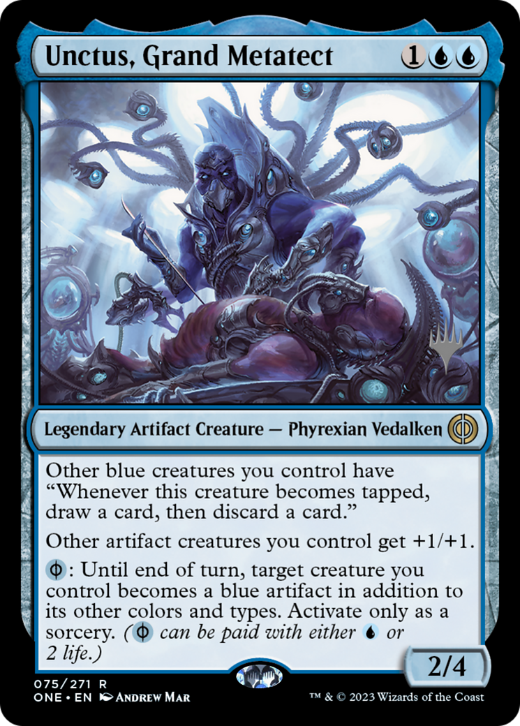Unctus, Grand Metatect (Promo Pack) [Phyrexia: All Will Be One Promos] | Lots Moore NSW