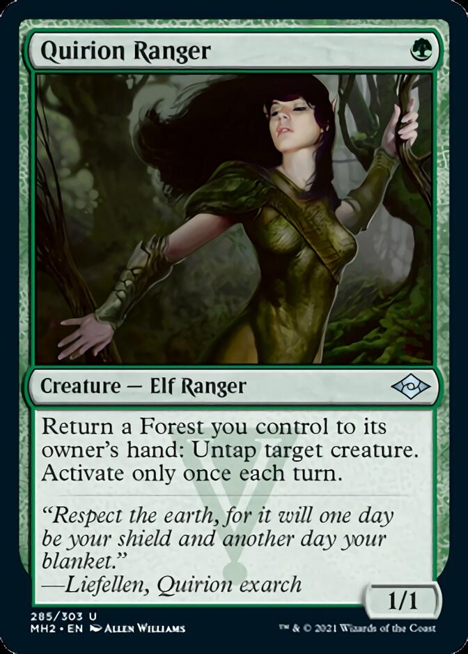 Quirion Ranger (Foil Etched) [Modern Horizons 2] | Lots Moore NSW