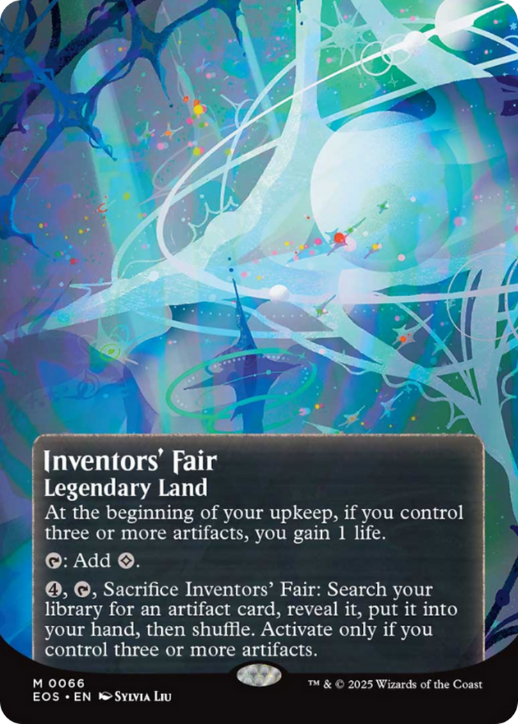 Inventors' Fair (0066) (Borderless) [Edge of Eternities: Stellar Sights] | Lots Moore NSW
