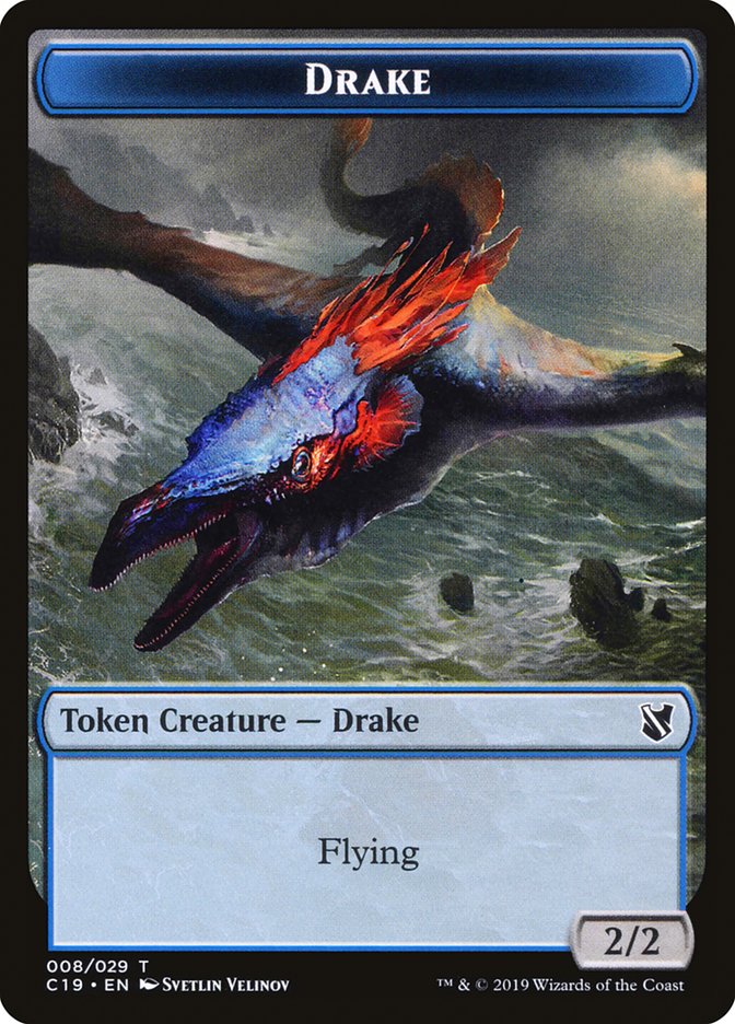 Drake Token [Commander 2019 Tokens] | Lots Moore NSW