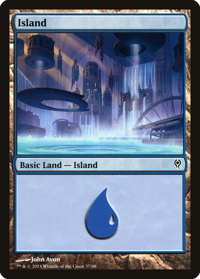 Island (37) [Duel Decks: Jace vs. Vraska] | Lots Moore NSW