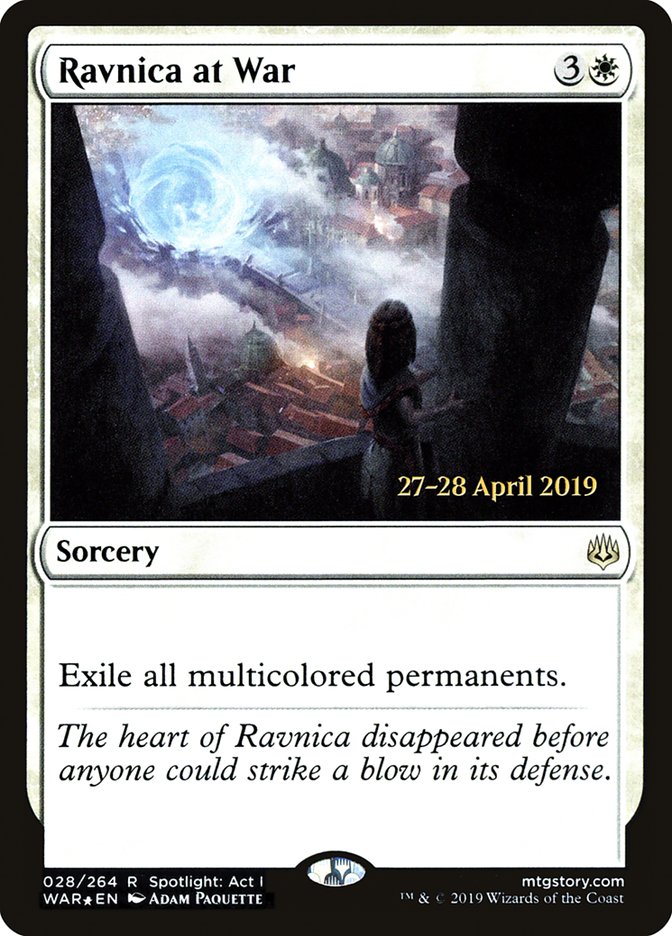 Ravnica at War [War of the Spark Prerelease Promos] | Lots Moore NSW