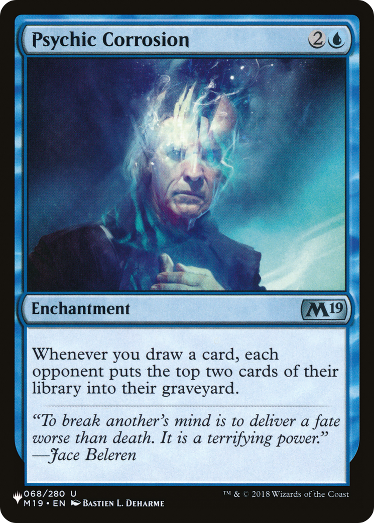 Psychic Corrosion [The List] | Lots Moore NSW