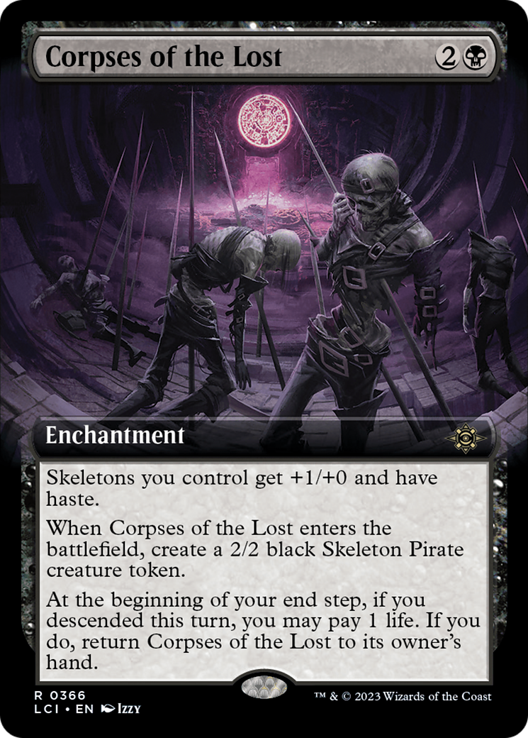 Corpses of the Lost (Extended Art) [The Lost Caverns of Ixalan] | Lots Moore NSW