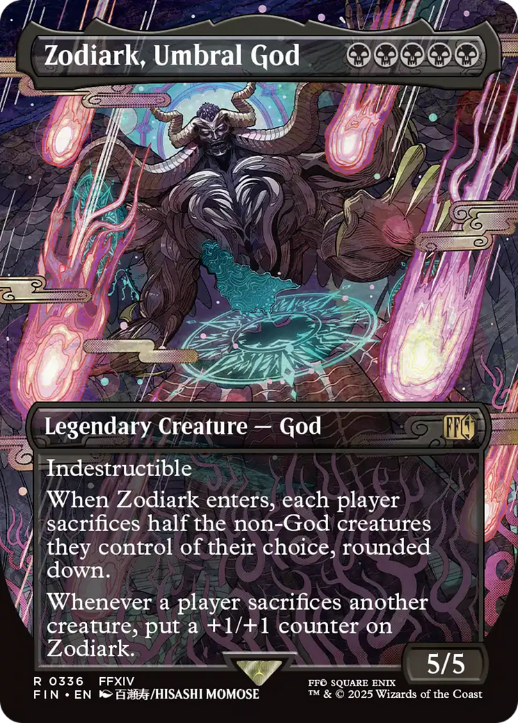 Zodiark, Umbral God (Borderless) [FINAL FANTASY] | Lots Moore NSW