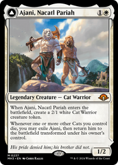 Ajani, Nacatl Pariah // Ajani, Nacatl Avenger [Modern Horizons 3] | Lots Moore NSW