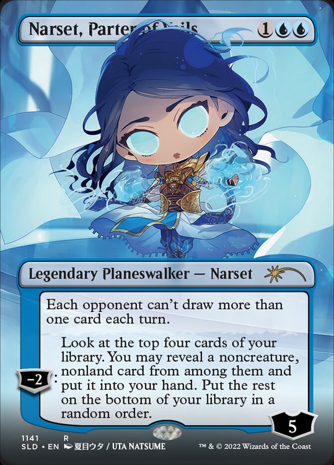 Narset, Parter of Veils (Borderless) [Secret Lair Drop Series] | Lots Moore NSW