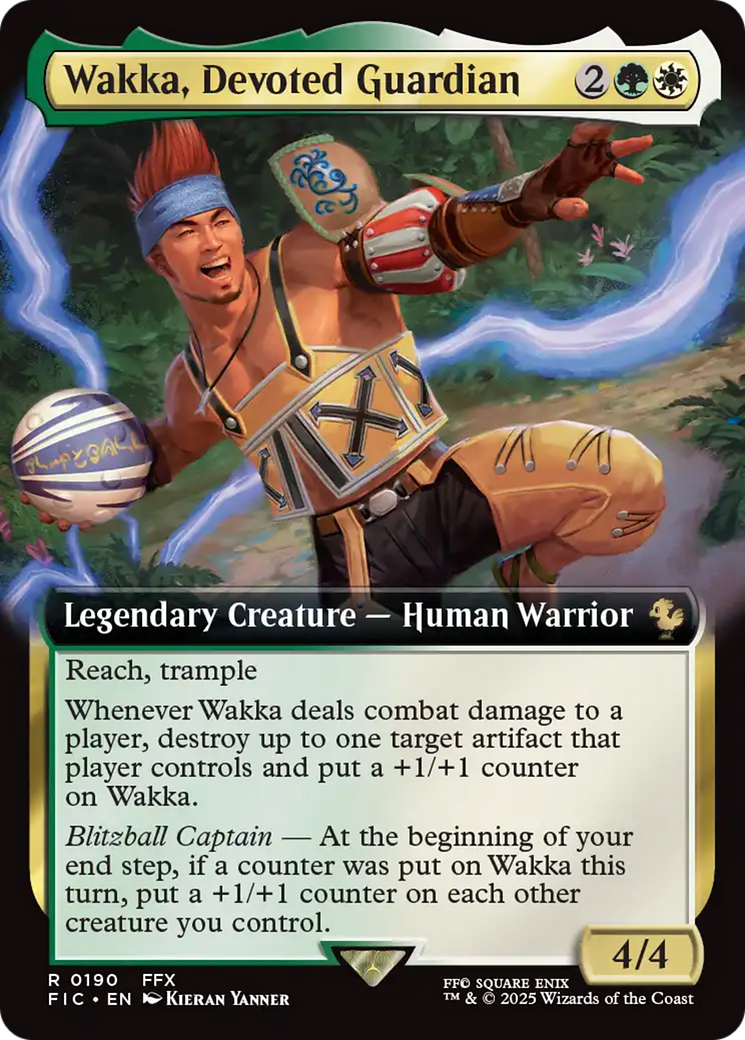 Wakka, Devoted Guardian (Extended Art) [FINAL FANTASY Commander] | Lots Moore NSW