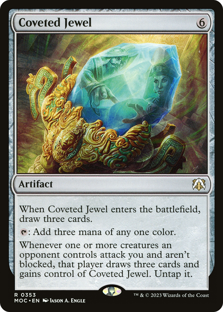 Coveted Jewel (Ripple Foil) [Modern Horizons 3 Commander] | Lots Moore NSW