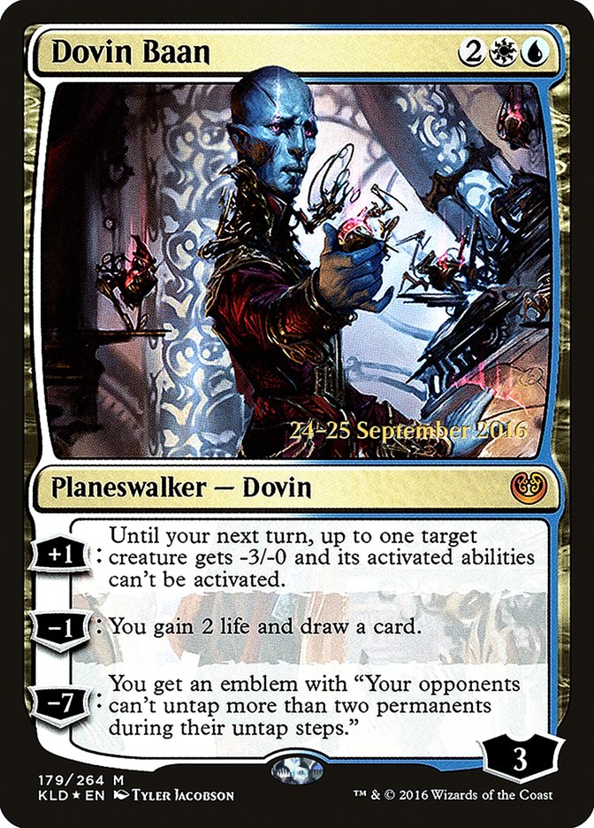 Dovin Baan [Kaladesh Prerelease Promos] | Lots Moore NSW