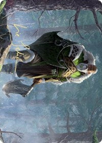 Fynn, the Fangbearer Art Card (Gold-Stamped Signature) [Kaldheim Art Series] | Lots Moore NSW