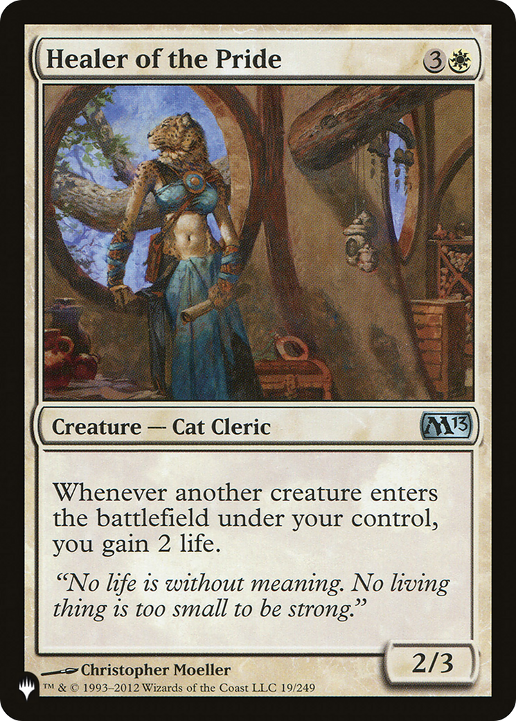 Healer of the Pride [The List] | Lots Moore NSW