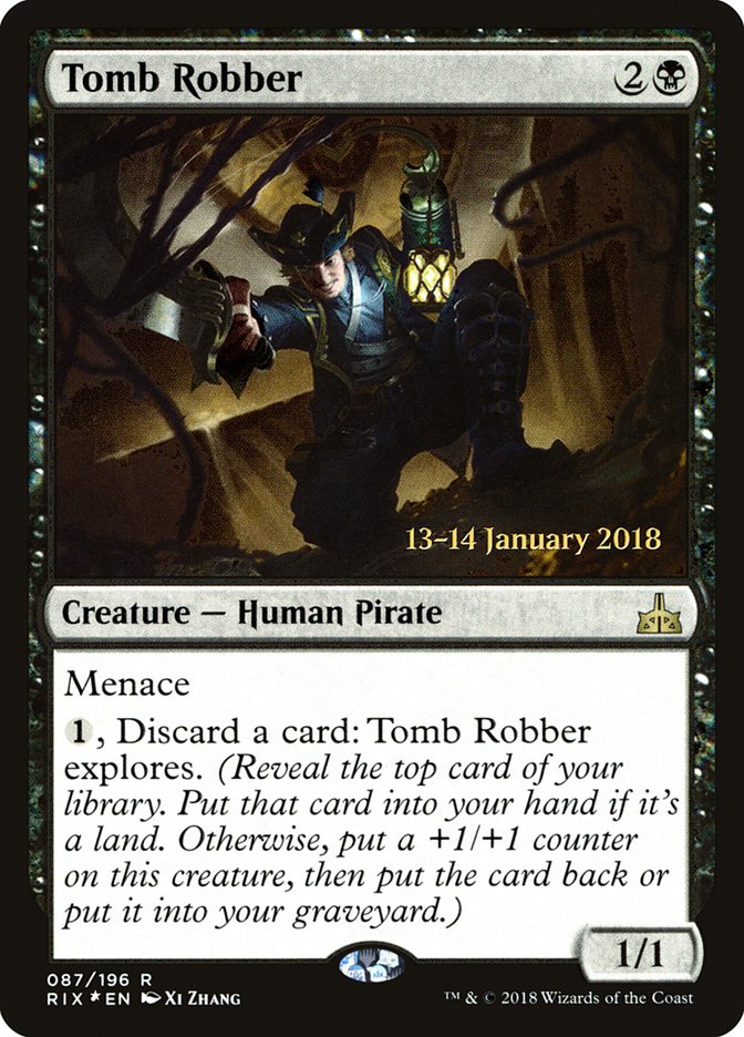Tomb Robber [Rivals of Ixalan Prerelease Promos] | Lots Moore NSW