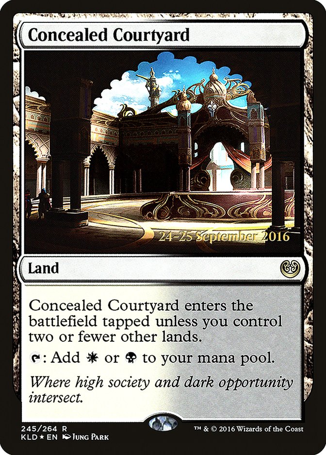 Concealed Courtyard [Kaladesh Prerelease Promos] | Lots Moore NSW