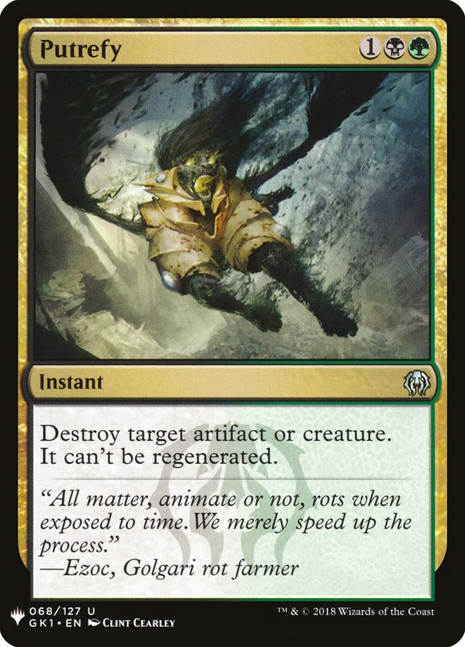 Putrefy [Mystery Booster] | Lots Moore NSW