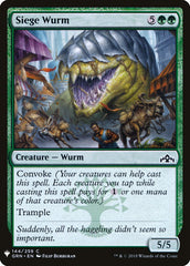 Siege Wurm [Mystery Booster] | Lots Moore NSW