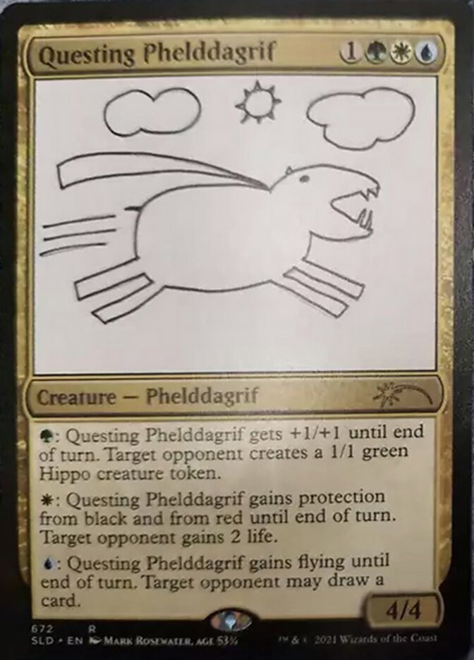 Questing Phelddagrif (672) [Secret Lair Drop Promos] | Lots Moore NSW