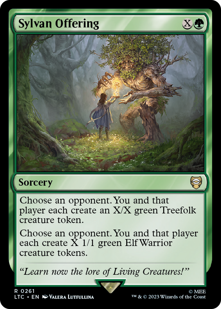Sylvan Offering [The Lord of the Rings: Tales of Middle-Earth Commander] | Lots Moore NSW