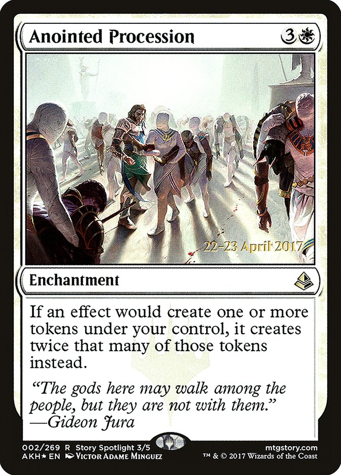 Anointed Procession [Amonkhet Prerelease Promos] | Lots Moore NSW