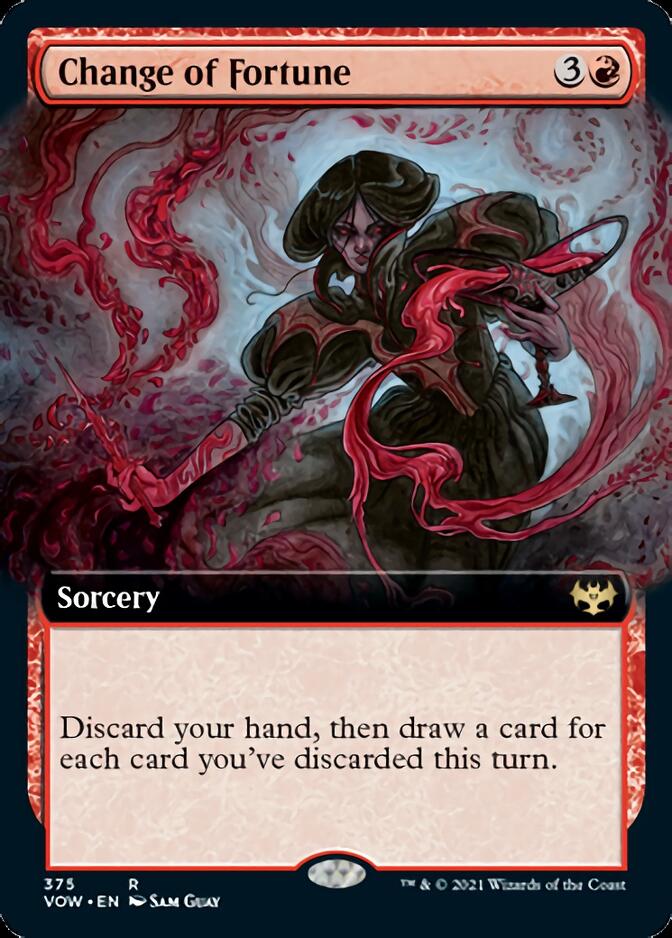 Change of Fortune (Extended Art) [Innistrad: Crimson Vow] | Lots Moore NSW