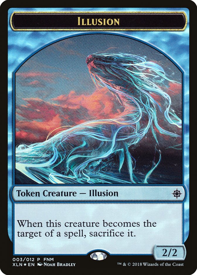 Illusion // Saproling Double-Sided Token [Friday Night Magic 2018] | Lots Moore NSW