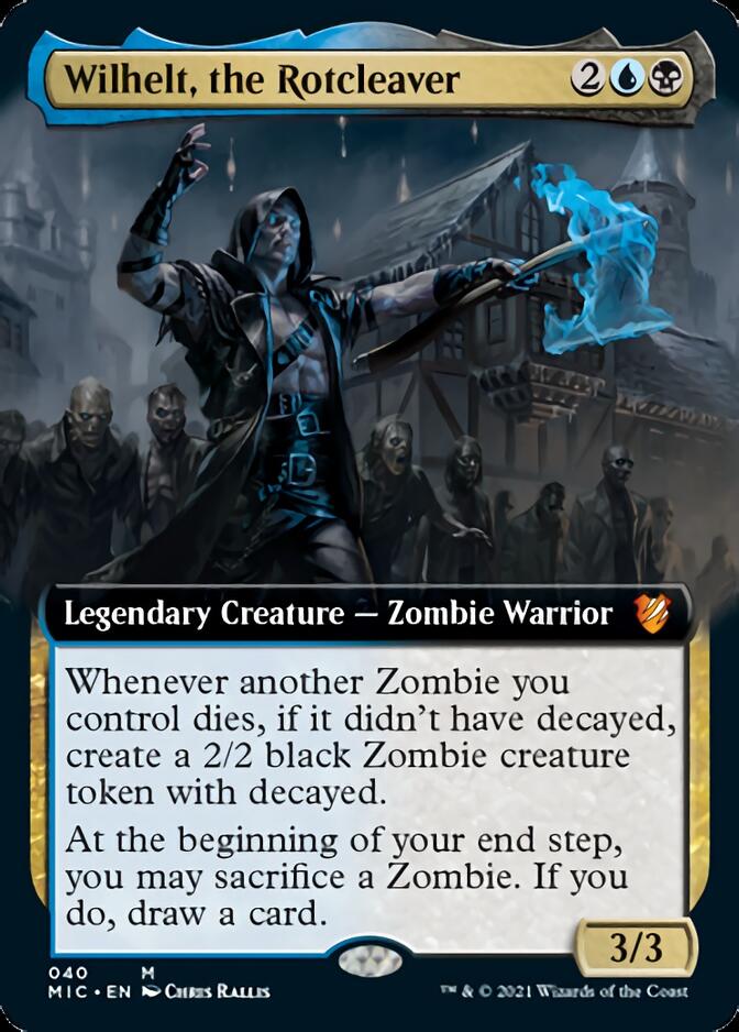 Wilhelt, the Rotcleaver (Extended Art) [Innistrad: Midnight Hunt Commander] | Lots Moore NSW