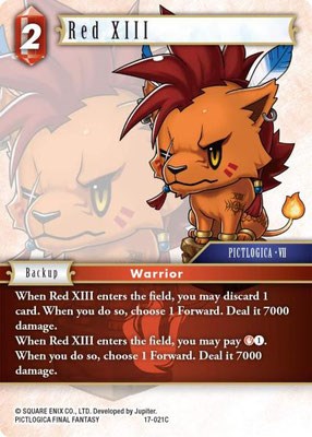 Red XIII [Rebellion's Call] | Lots Moore NSW