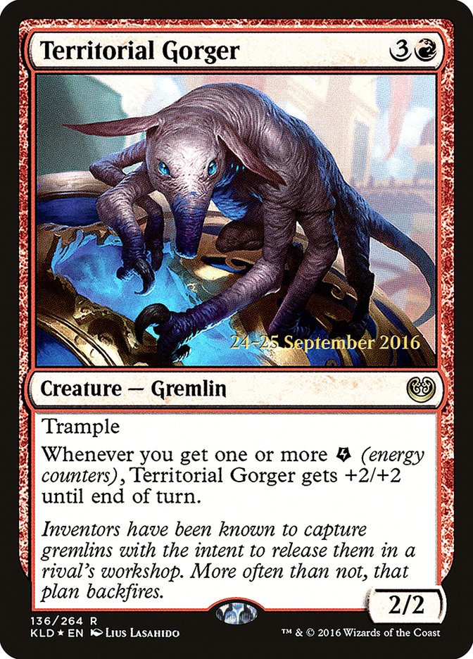 Territorial Gorger [Kaladesh Prerelease Promos] | Lots Moore NSW