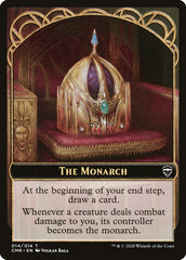 Horror // The Monarch Double-Sided Token [Commander Legends Tokens] | Lots Moore NSW
