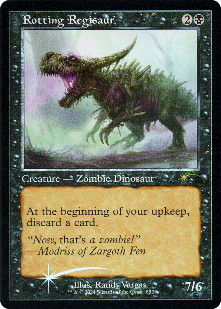 Rotting Regisaur (Retro Frame) [Secret Lair Drop Series] | Lots Moore NSW