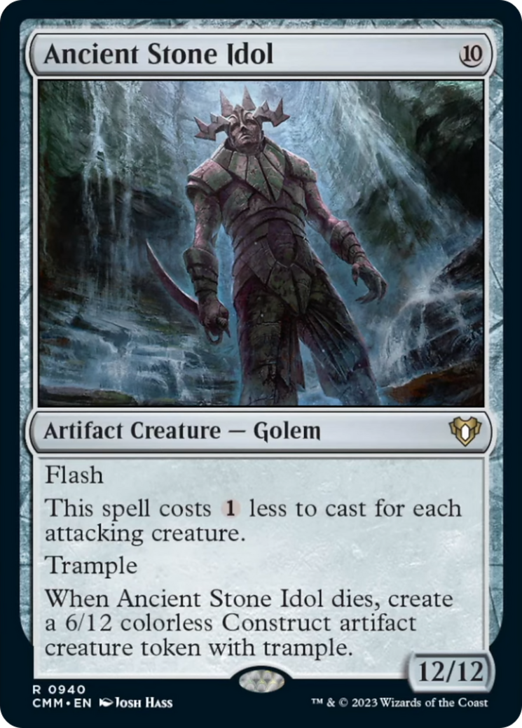 Ancient Stone Idol [Commander Masters] | Lots Moore NSW