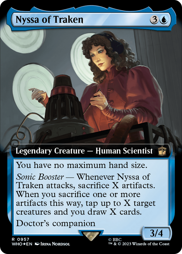 Nyssa of Traken (Extended Art) (Surge Foil) [Doctor Who] | Lots Moore NSW