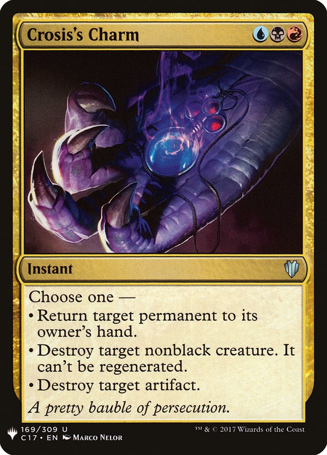 Crosis's Charm [Mystery Booster] | Lots Moore NSW