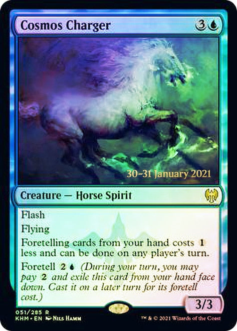 Cosmos Charger [Kaldheim Prerelease Promos] | Lots Moore NSW
